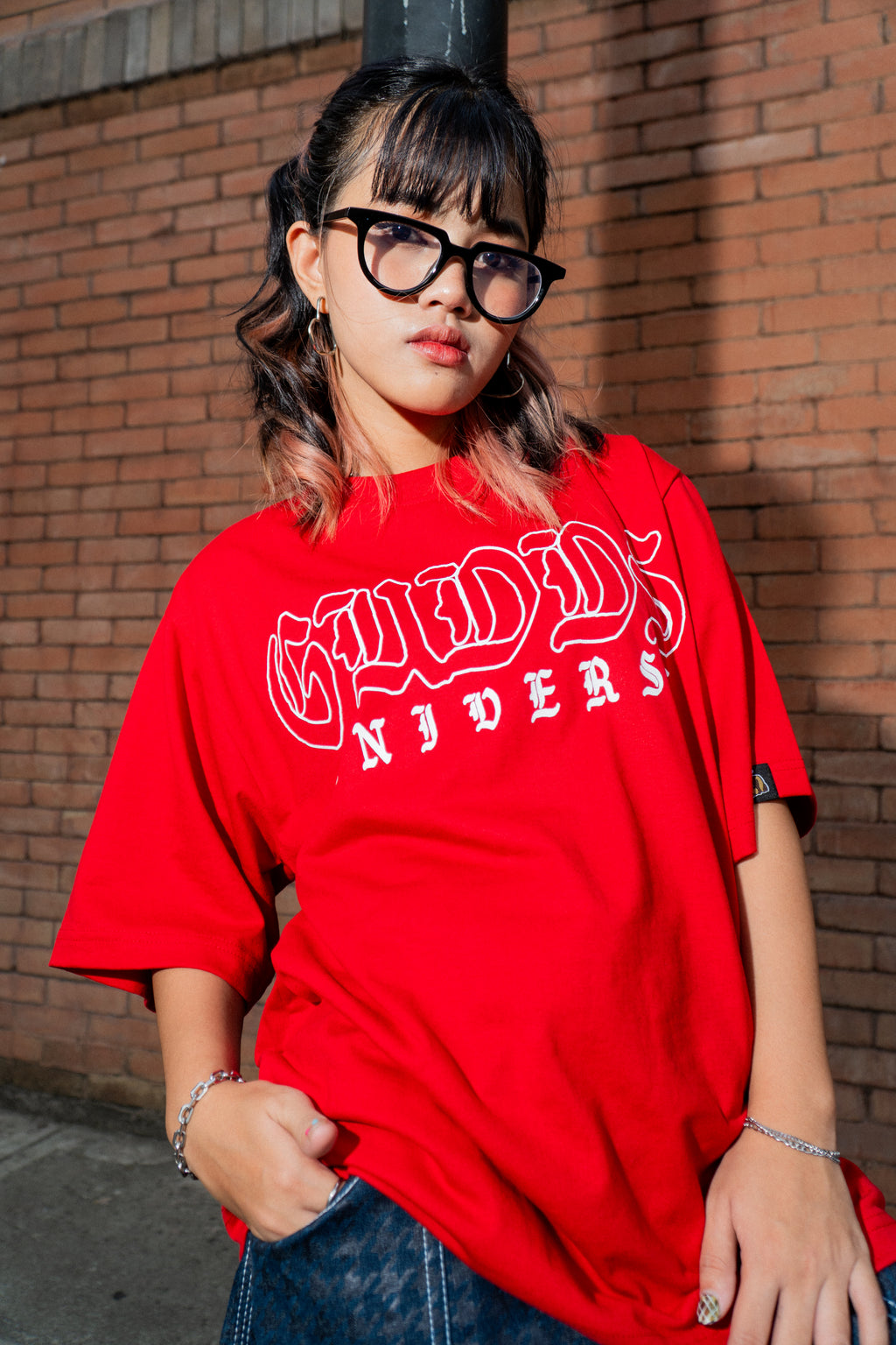 GUDDS UNIVERSE - "NEVA FOLD" BIG BACK PRINT TEE!