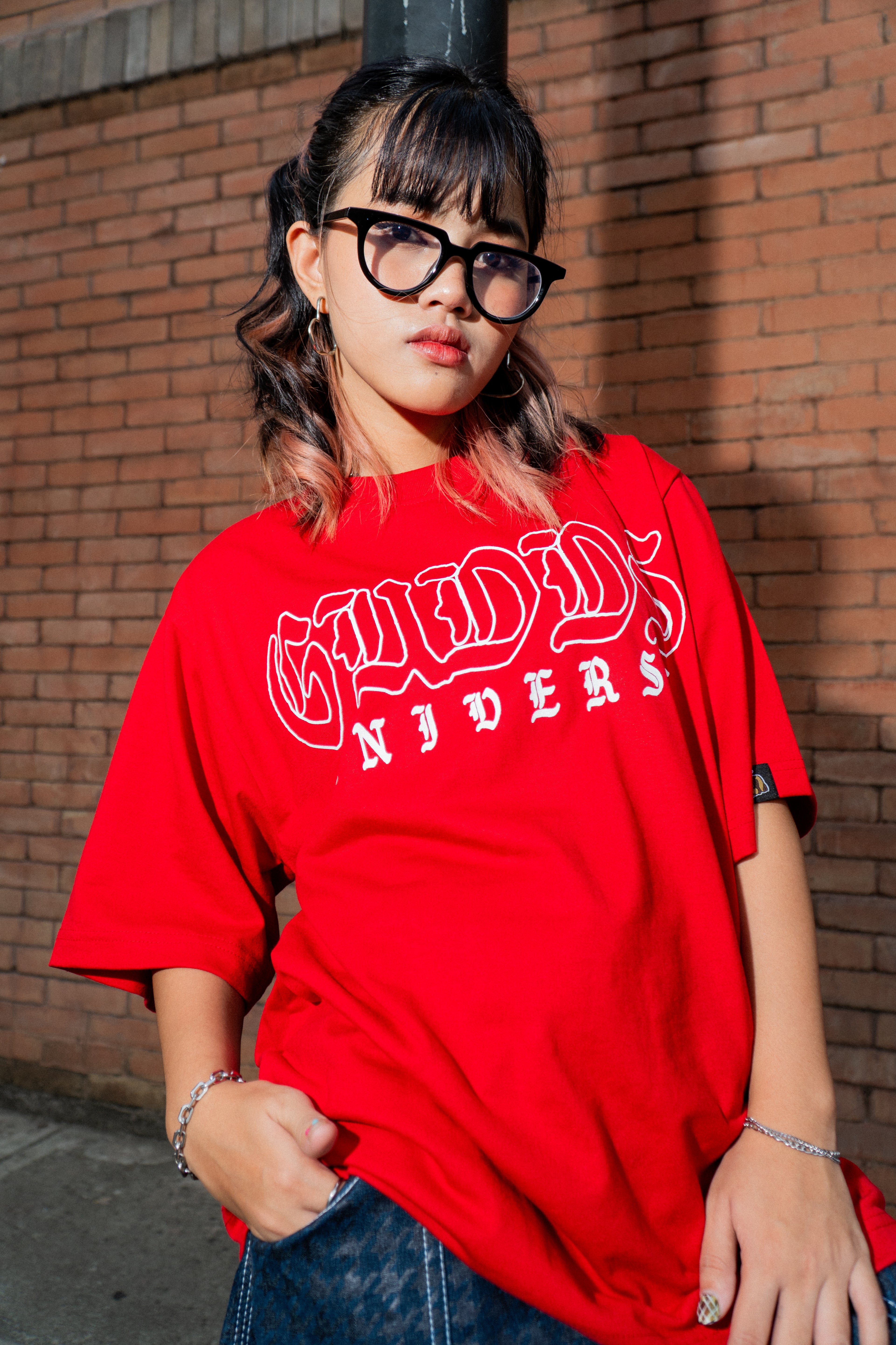 GUDDS UNIVERSE - "NEVA FOLD" BIG BACK PRINT TEE!