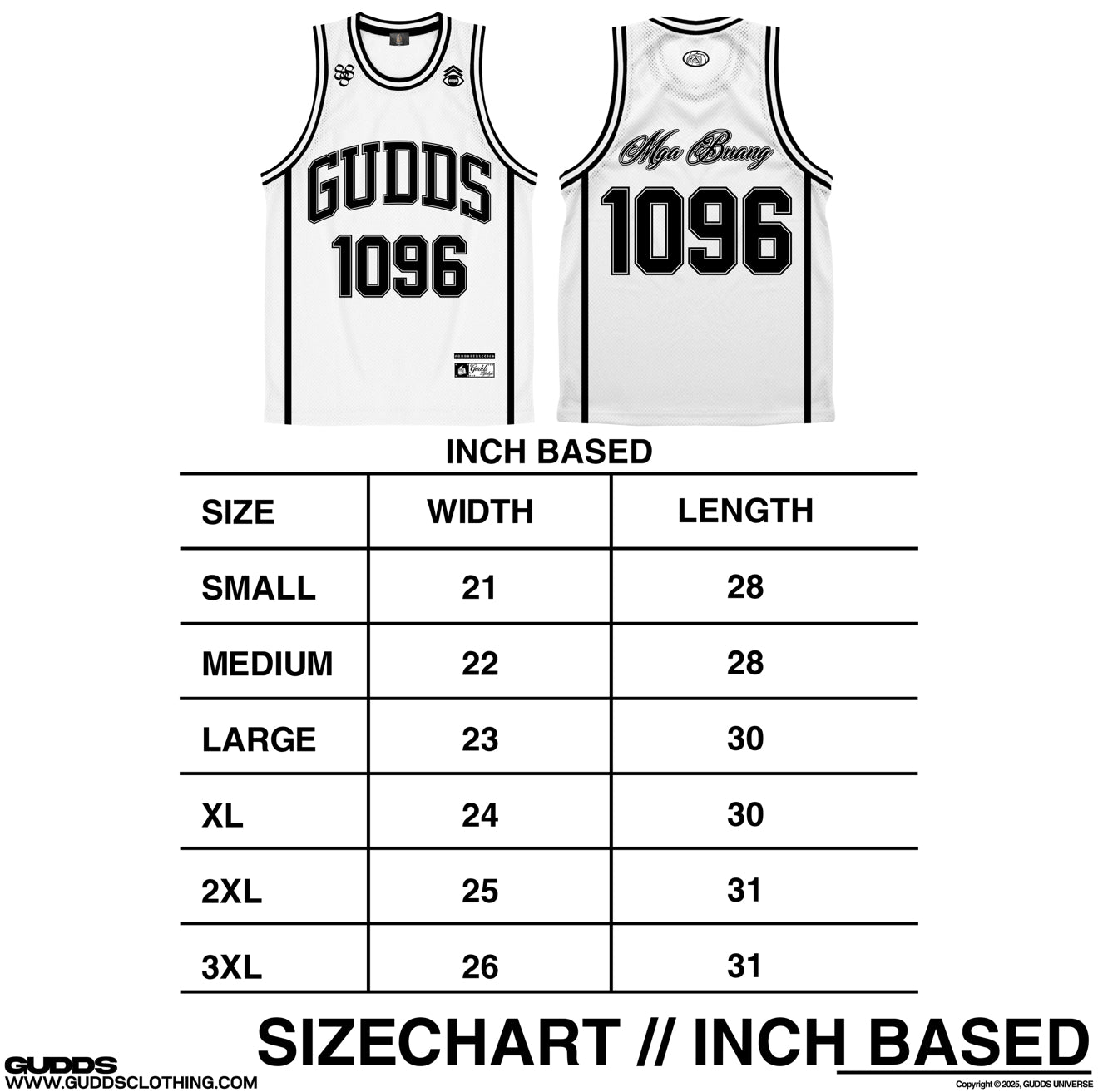 “1096 MESH” SANDO JERSEY
