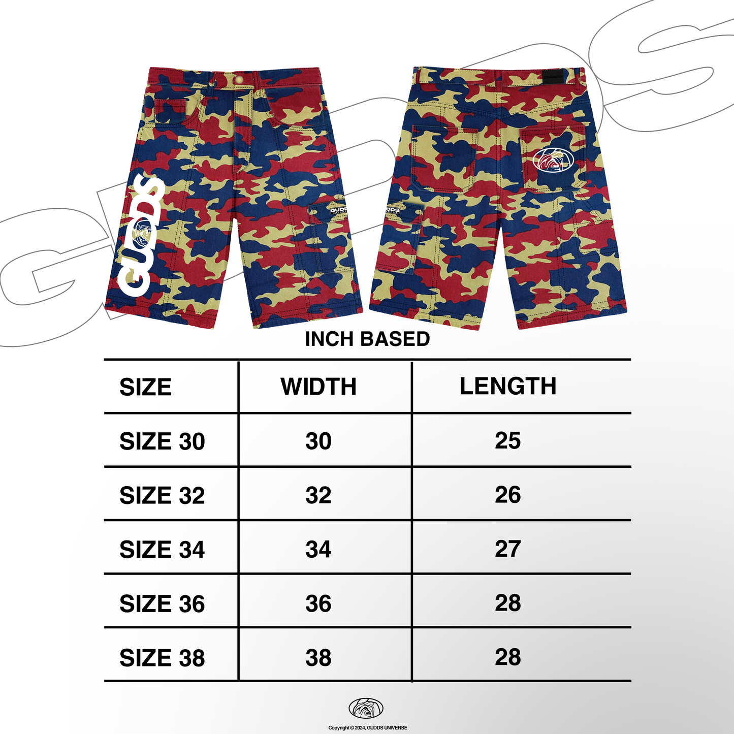 GUDDS UNIVERSE - “SAFARI” JORTS COLLECTION
