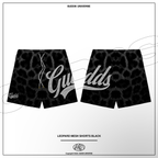 “LEOPARD” MESH SHORTS