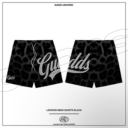 GUDDS UNIVERSE - “LEOPARD” MESH SHORTS