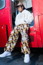 GUDDS - "EXCLUSIVE CAMO" PARACHUTE PANTS