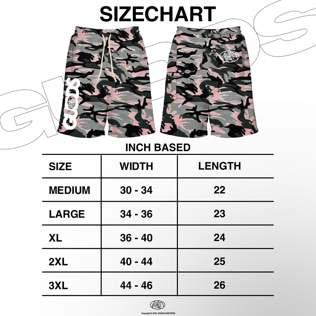 “CAMO” CARPENTER SWEATJORTS