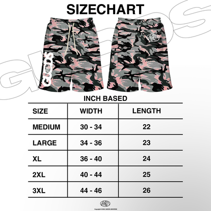 GUDDS UNIVERSE - “CAMO” CARPENTER SWEATJORTS