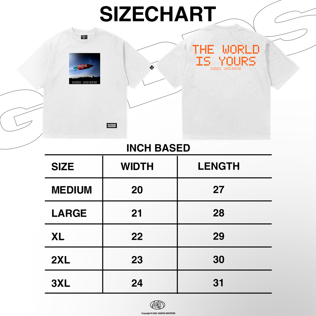 “CARROT BLIMP” GRAPHIC TEE