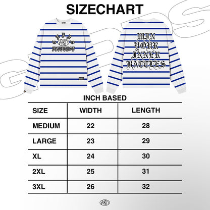 GUDDS UNIVERSE - “PULLOVER STRIPES” SWEATER