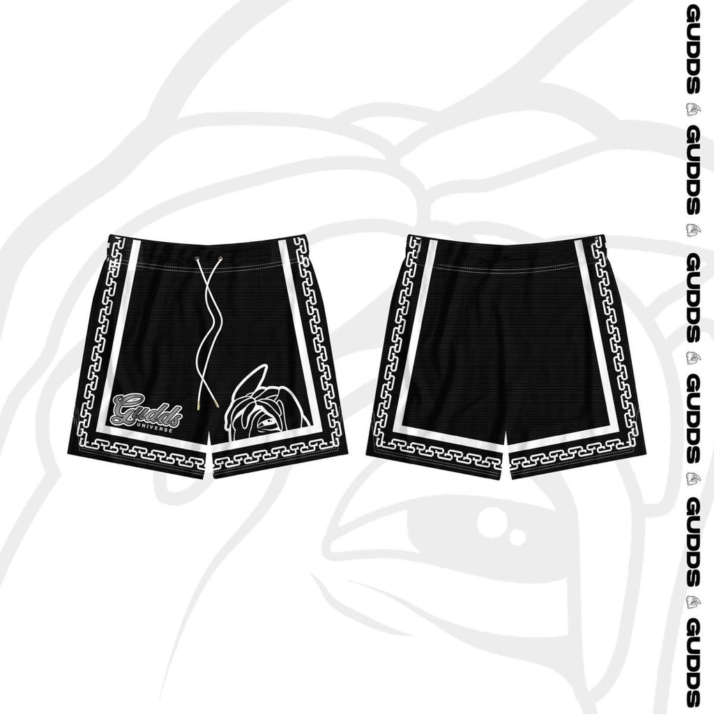 GUDDS "BNW CHAIN" SILKY SHORT