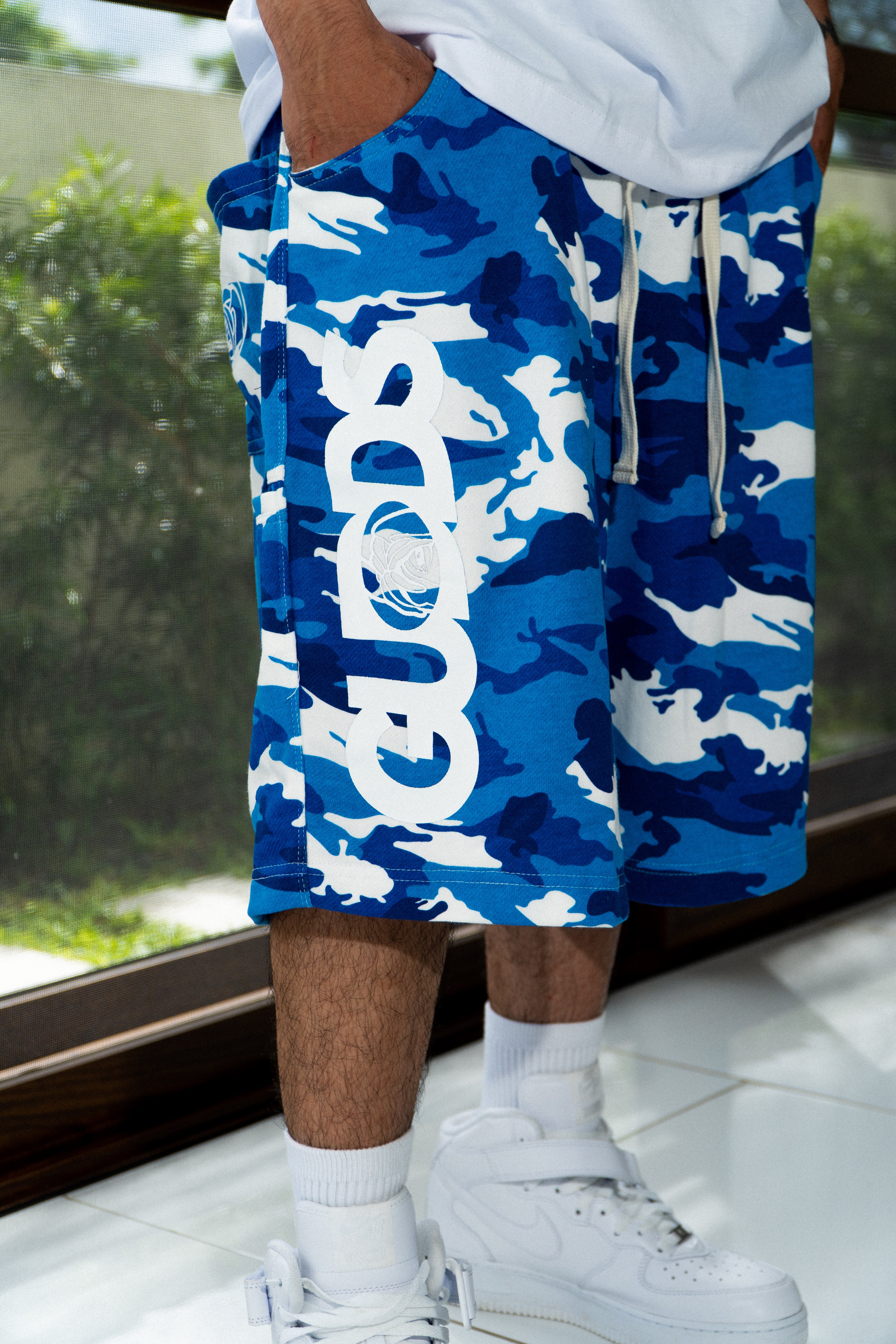 “CAMO” CARPENTER SWEATJORTS