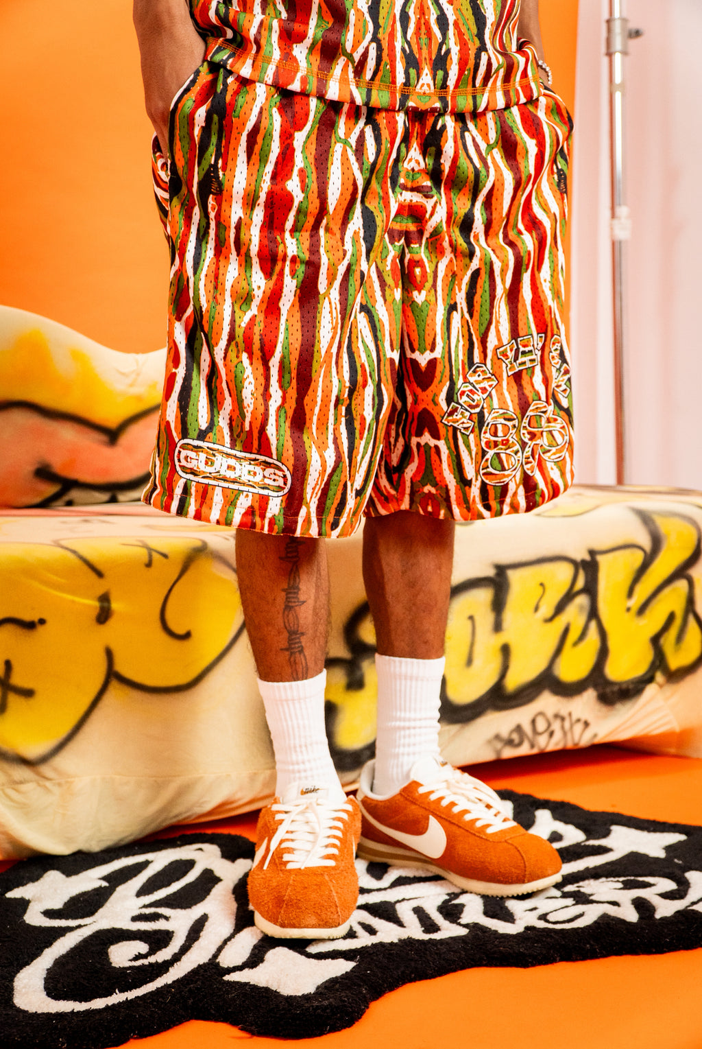 “COOGI” FULL MESH SHORTS