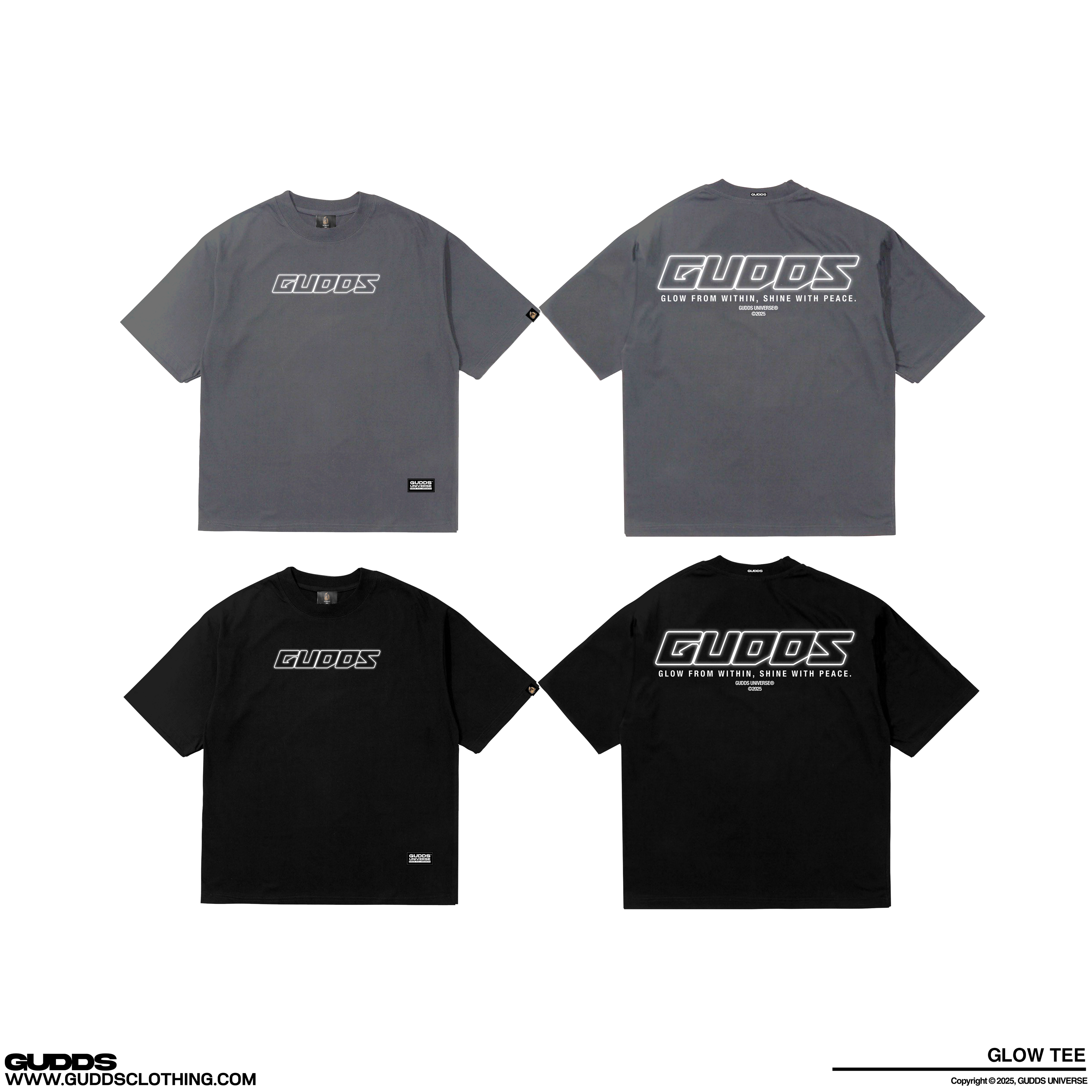“GLOW TEE” GRAPHIC TEES
