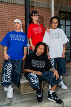 GUDDS UNIVERSE - "NEVA FOLD" BIG BACK PRINT TEE!