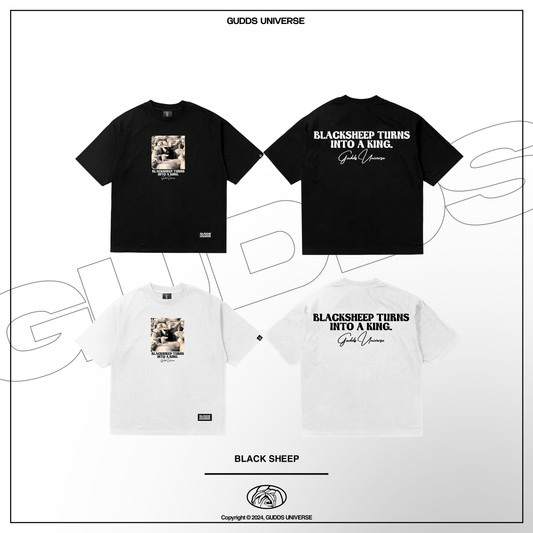 GUDDS UNIVERSE - “BLACK SHEEP” GRAPHIC TEE