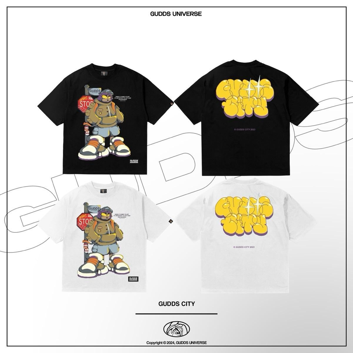 GUDDS UNIVERSE "GUDDS CITY" GRAPHIC TEE