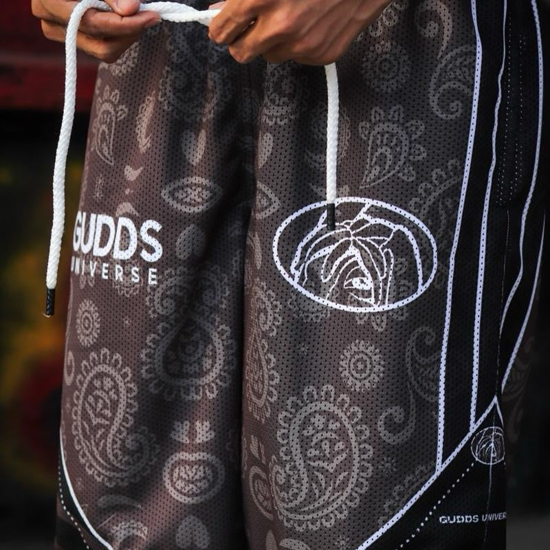 GUDDS UNIVERSE - "STEALTH BANDANA" MESH SHORT