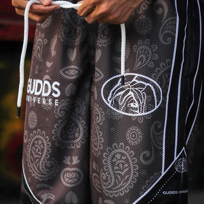 GUDDS UNIVERSE - "STEALTH BANDANA" MESH SHORT