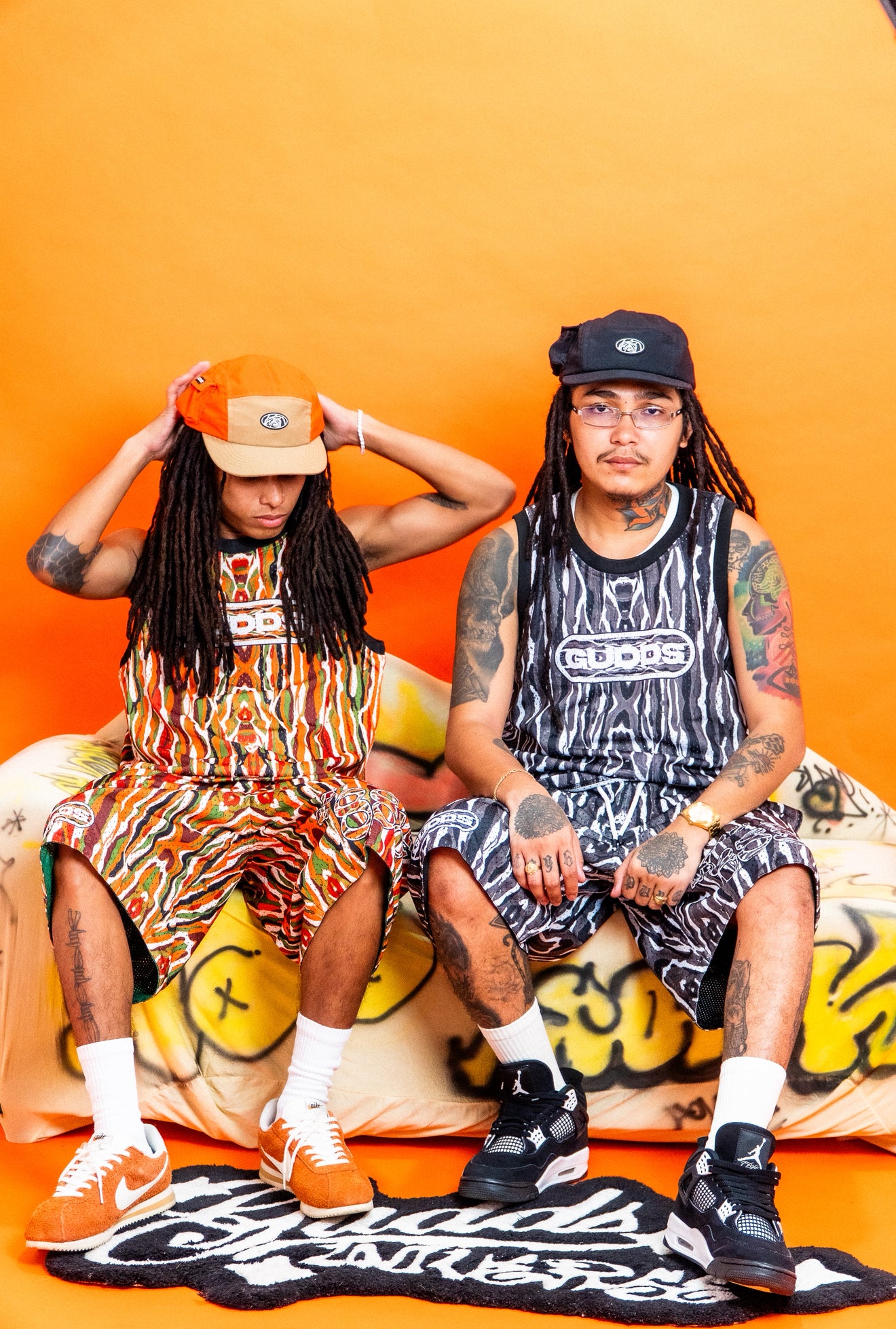 “COOGI” FULL MESH JERSEY TOP