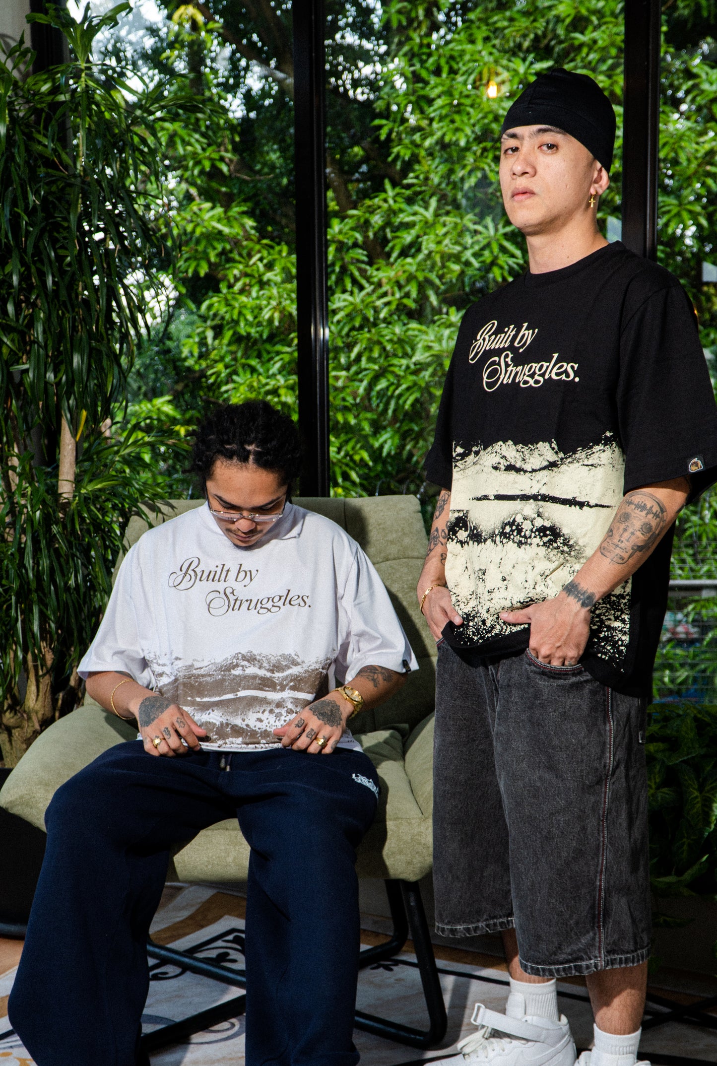 GUDDS UNIVERSE - “BUILT BY STRUGGLES” GRAPHIC TEE