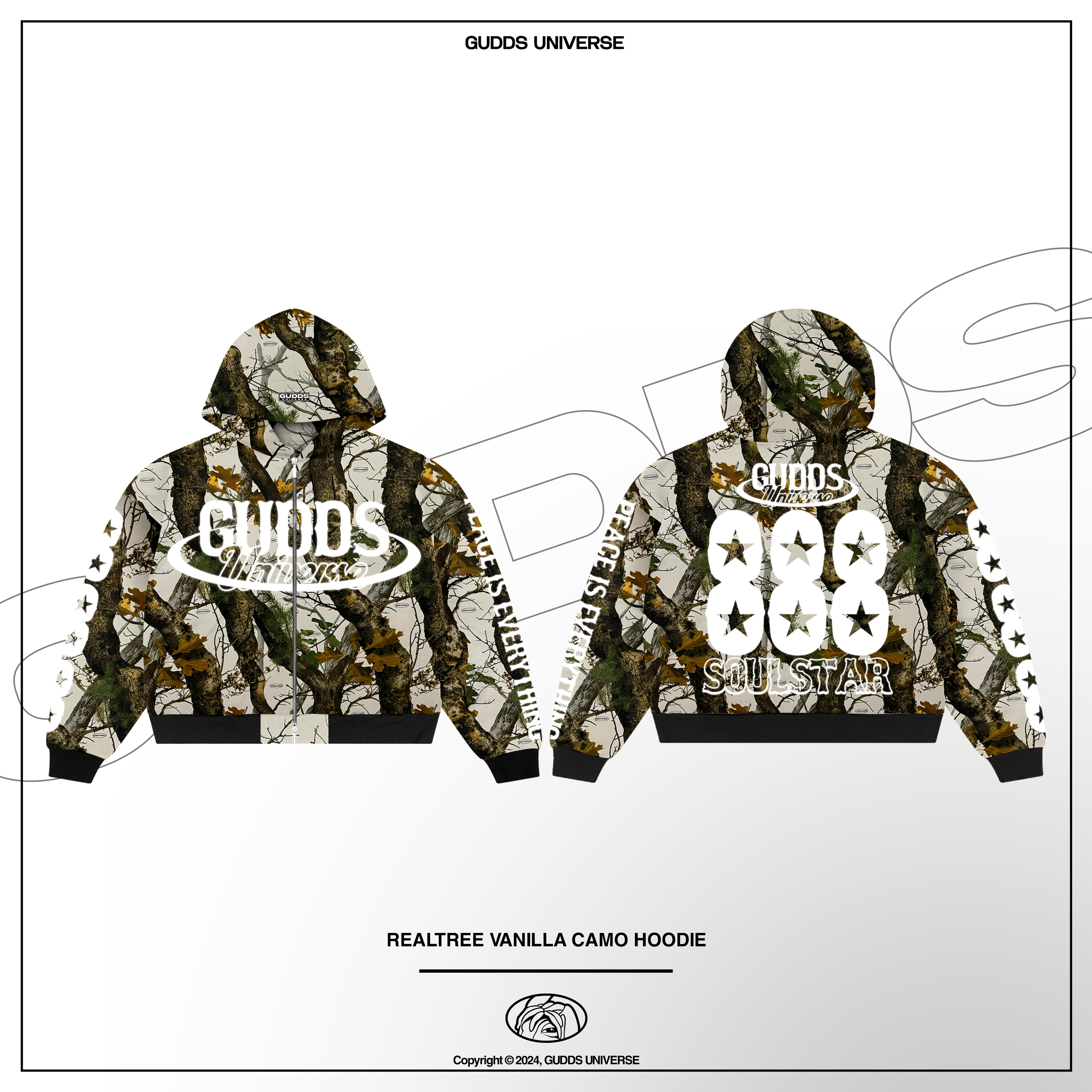 “REAL TREE VANILLA” HOODIE