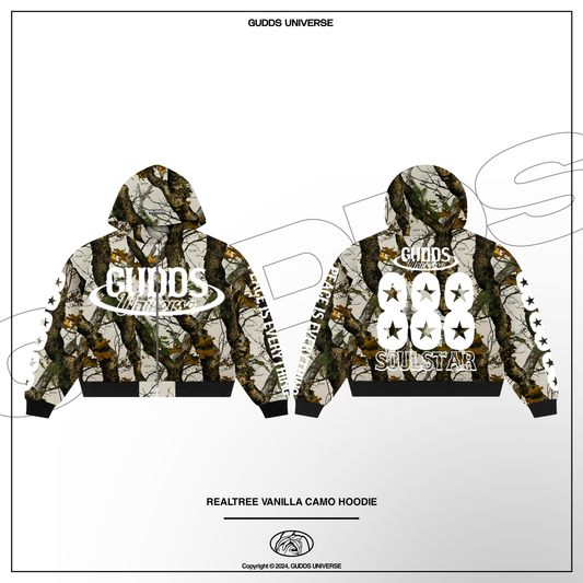 GUDDS UNIVERSE - “REAL TREE VANILLA” HOODIE
