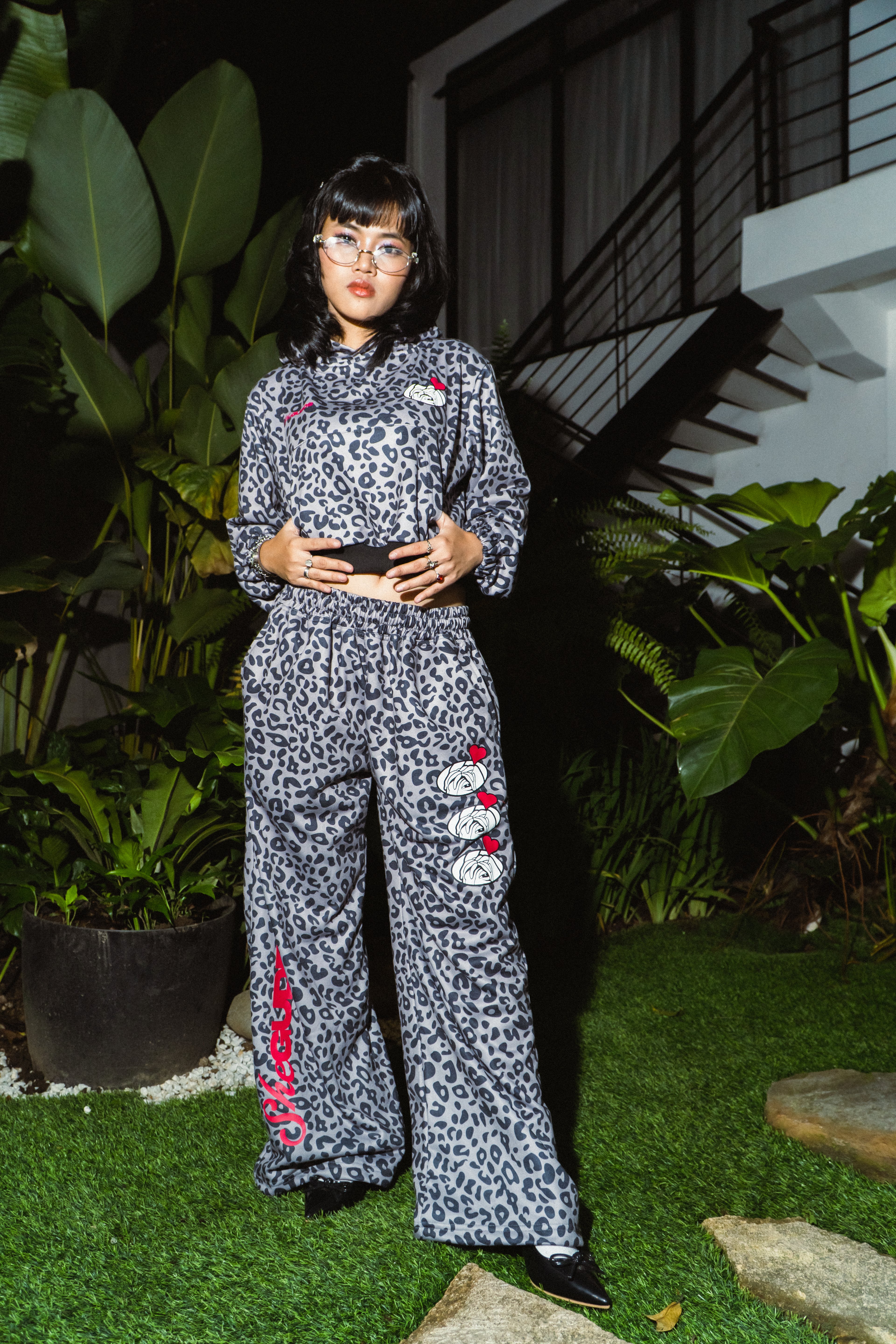 SheGUDDS - “BLACK PANTHER” COUTURE BAGGY PANTS