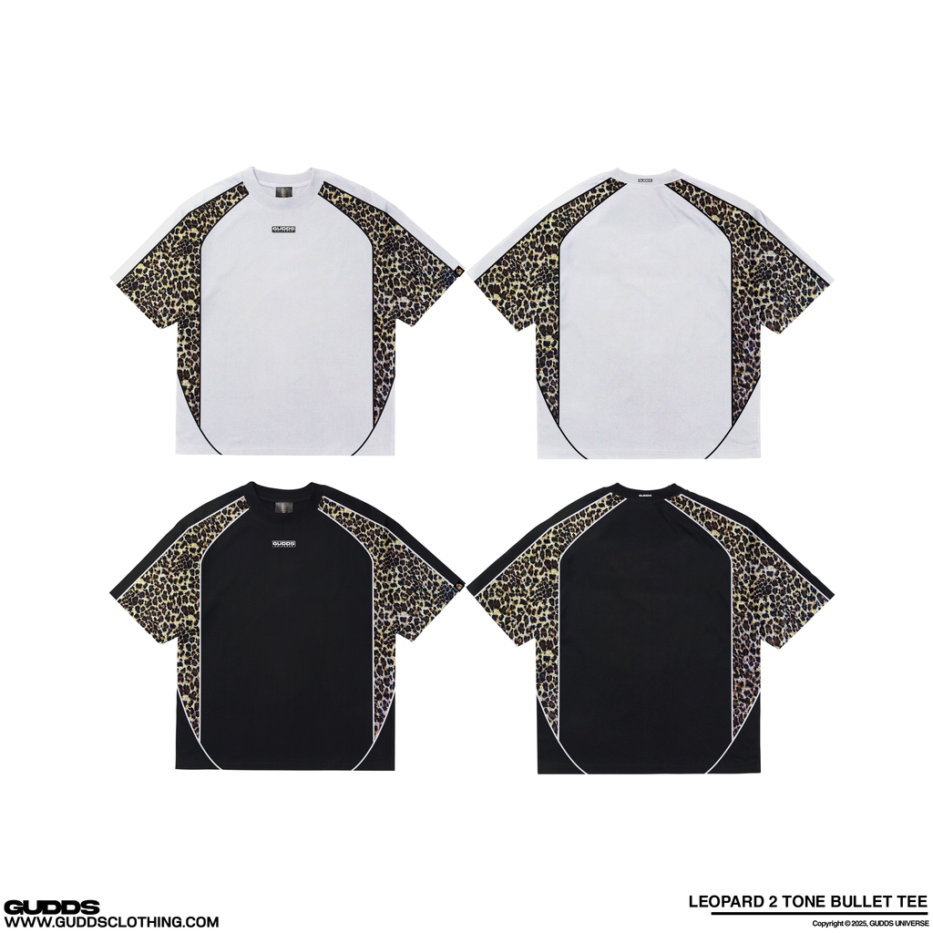 “LEOPARD 2 TONE” BULLET TEE