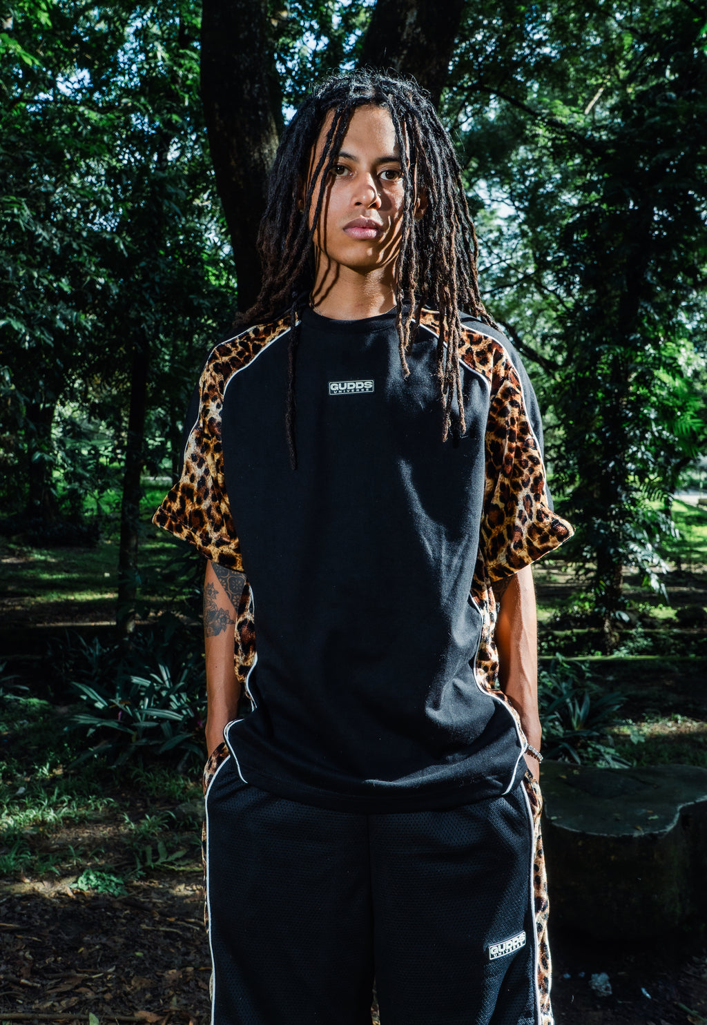 “LEOPARD 2 TONE” BULLET TEE