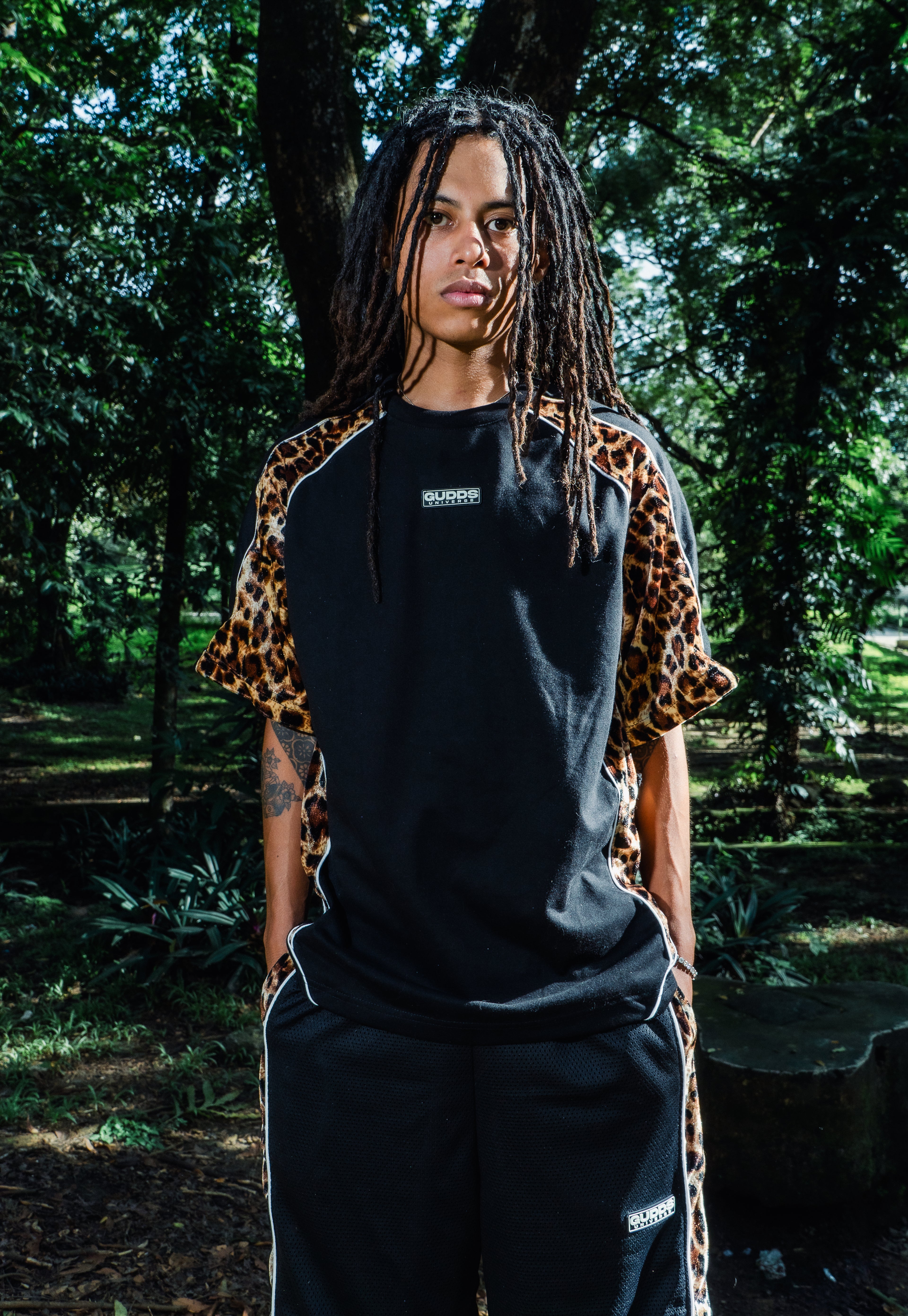 “LEOPARD 2 TONE” BULLET TEE