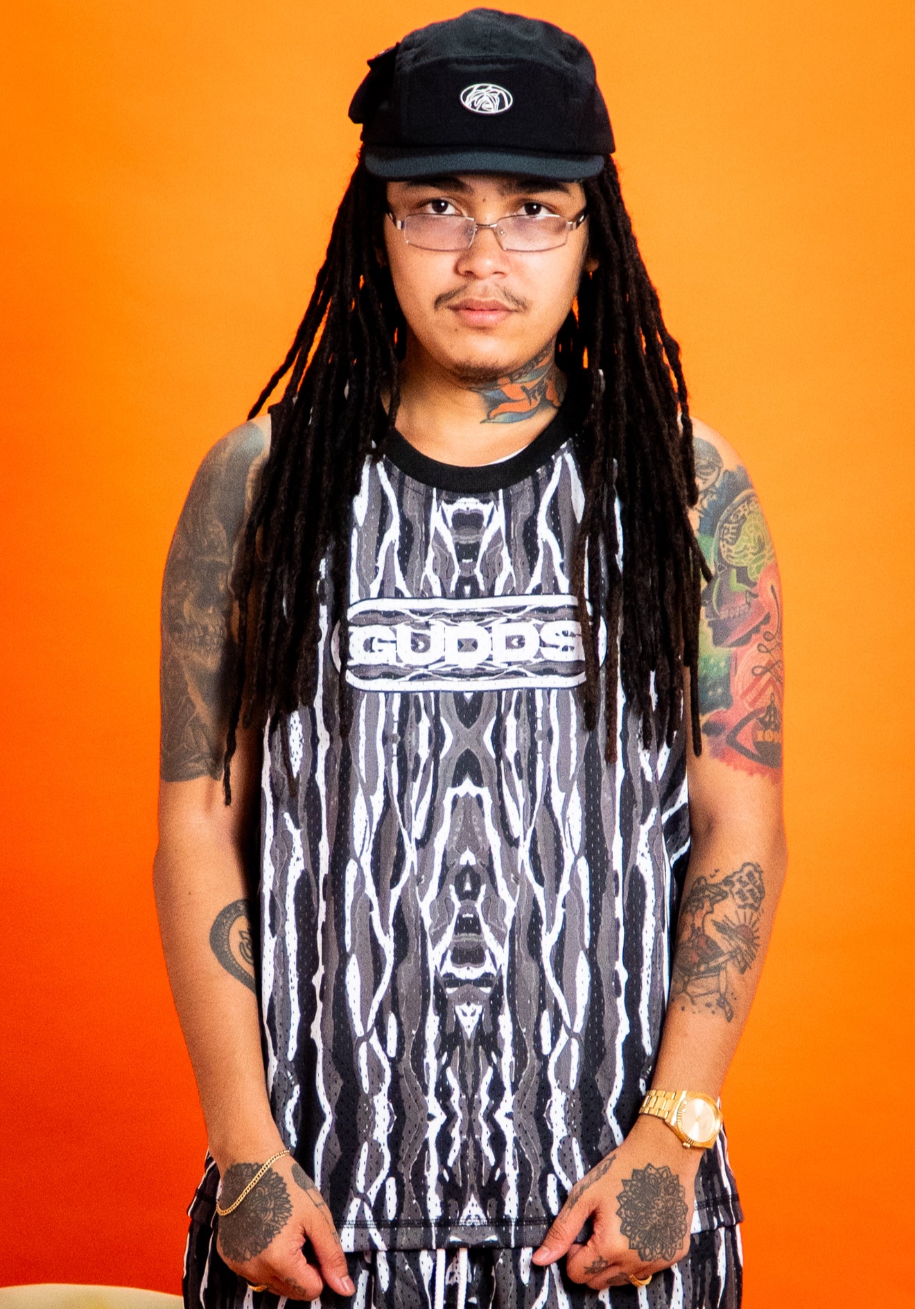 “COOGI” FULL MESH JERSEY TOP
