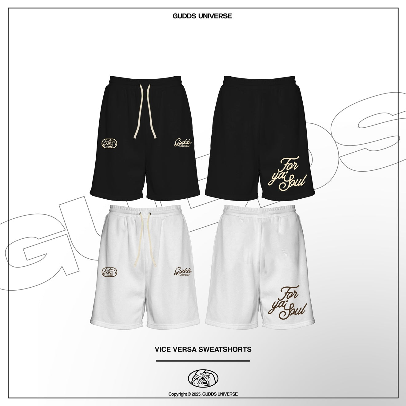 “VICE VERSA” SWEATSHORT