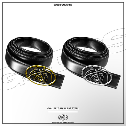 GUDDS - "OVAL BELT STAINLESS STEEL" BELT (LIMITED EDITION)
