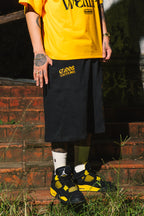 “PEACE IS WEALTH” SWEATSHORT