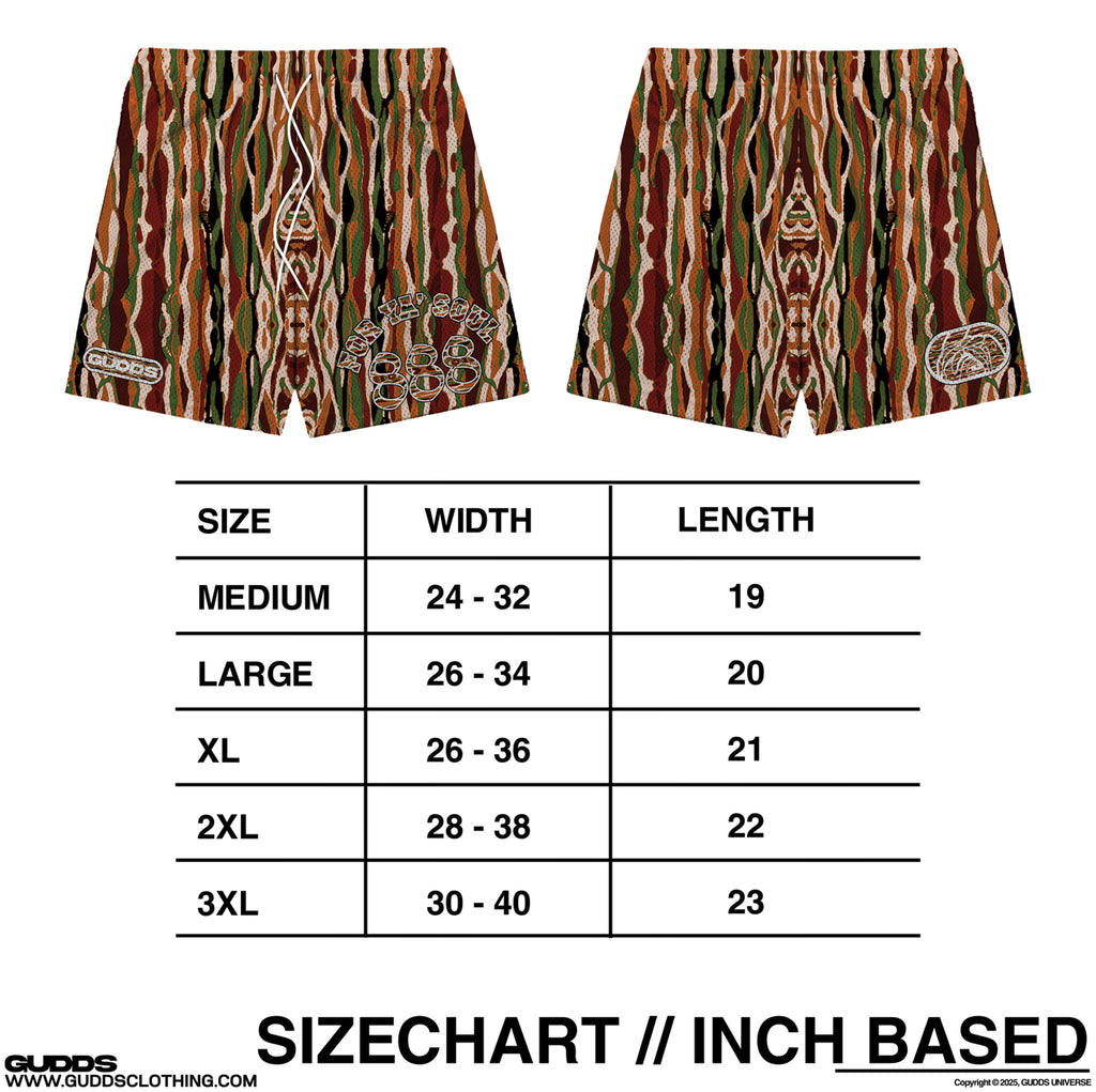 “COOGI” FULL MESH SHORTS
