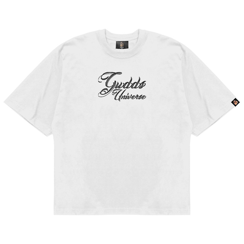 EMBROIDERED “CHICANO SCRIPT” TEE