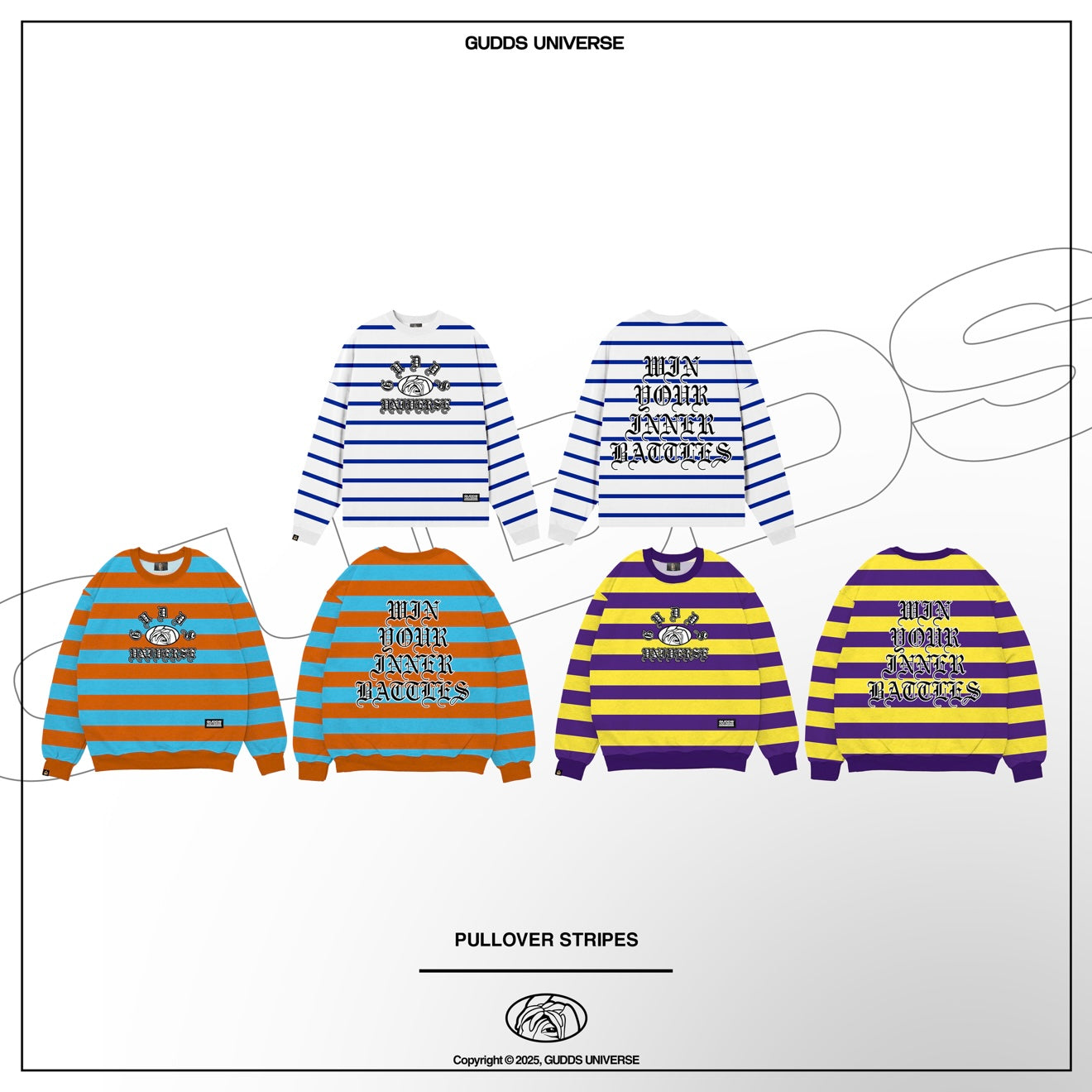 “PULLOVER STRIPES” SWEATER