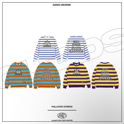 GUDDS UNIVERSE - “PULLOVER STRIPES” SWEATER