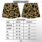 “888 KARAT” MESH SHORT