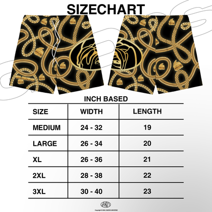 GUDDS UNIVERSE - “888 KARAT” MESH SHORT