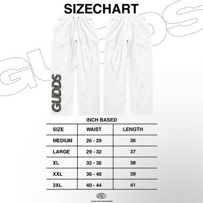 GUDDS UNIVERSE - “SPELL OUT” BAGGY SWEATPANTS