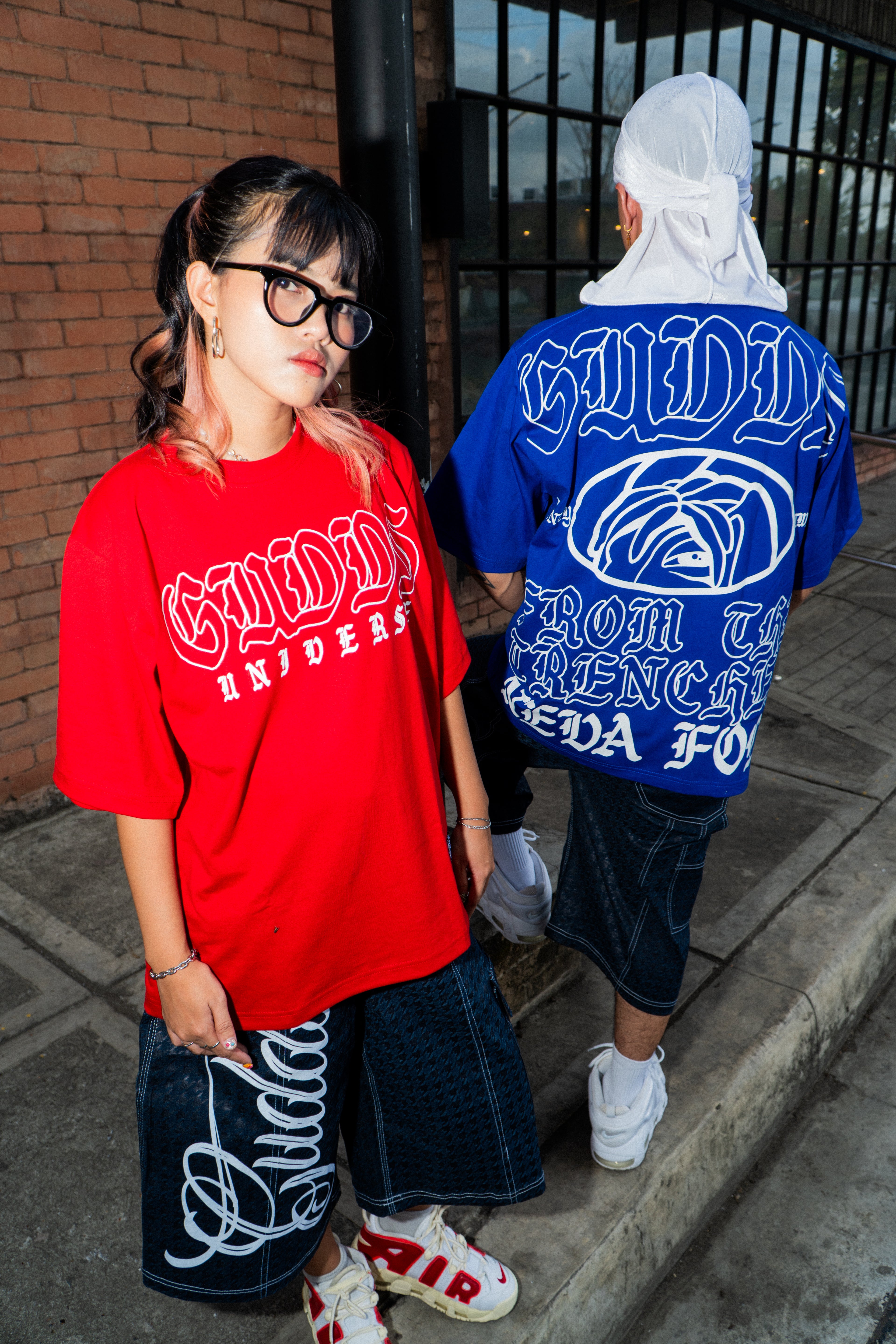 GUDDS UNIVERSE - "NEVA FOLD" BIG BACK PRINT TEE!