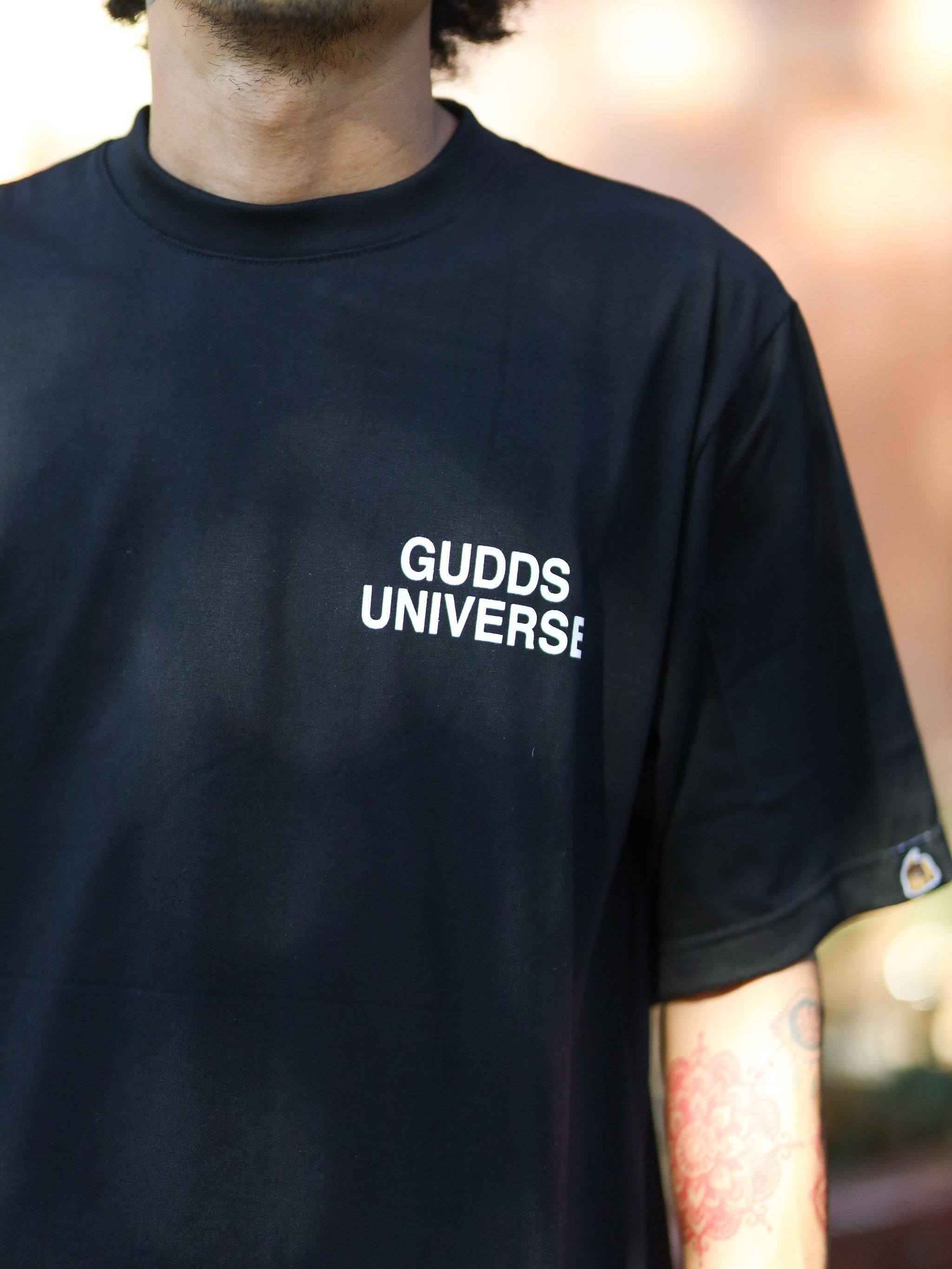 “MANILA VIBES” MINIMAL BLACK TEE