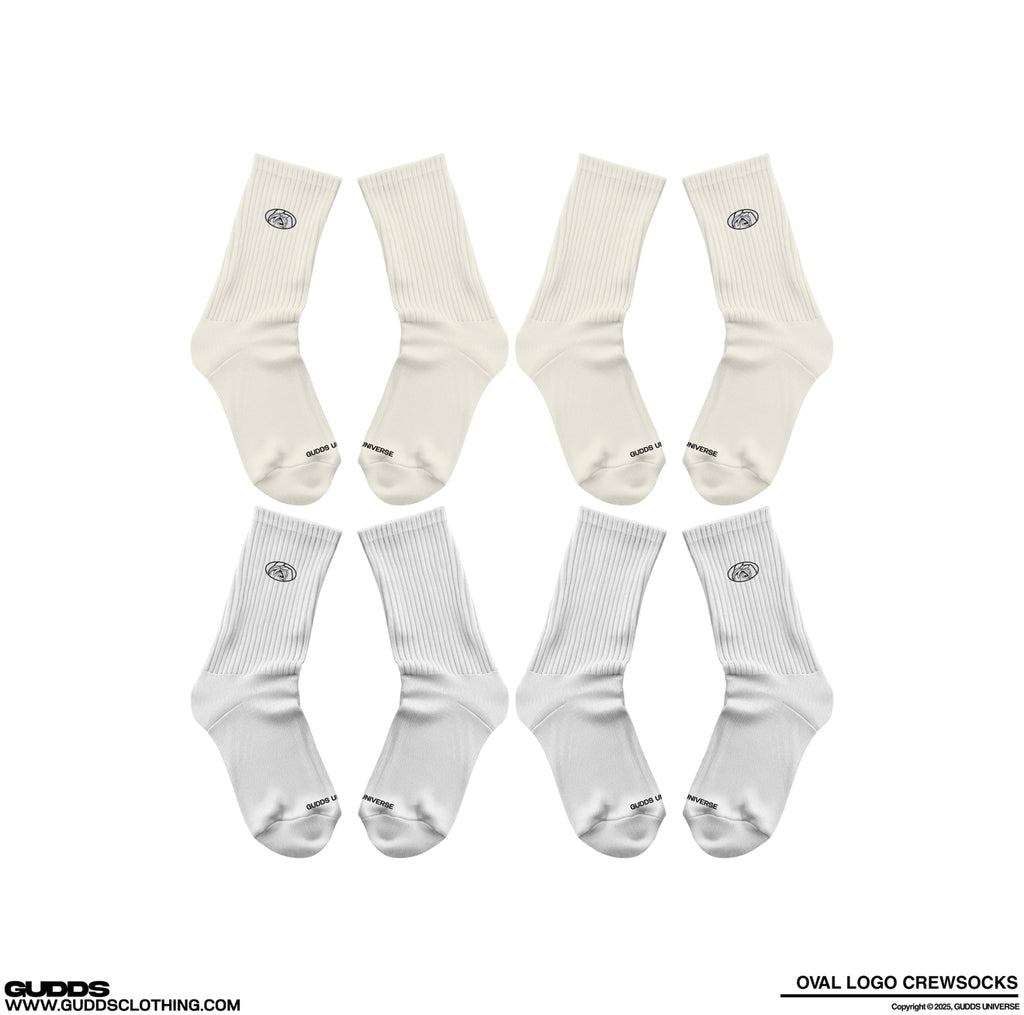 EMBROIDERED “OVAL LOGO” SOCKS