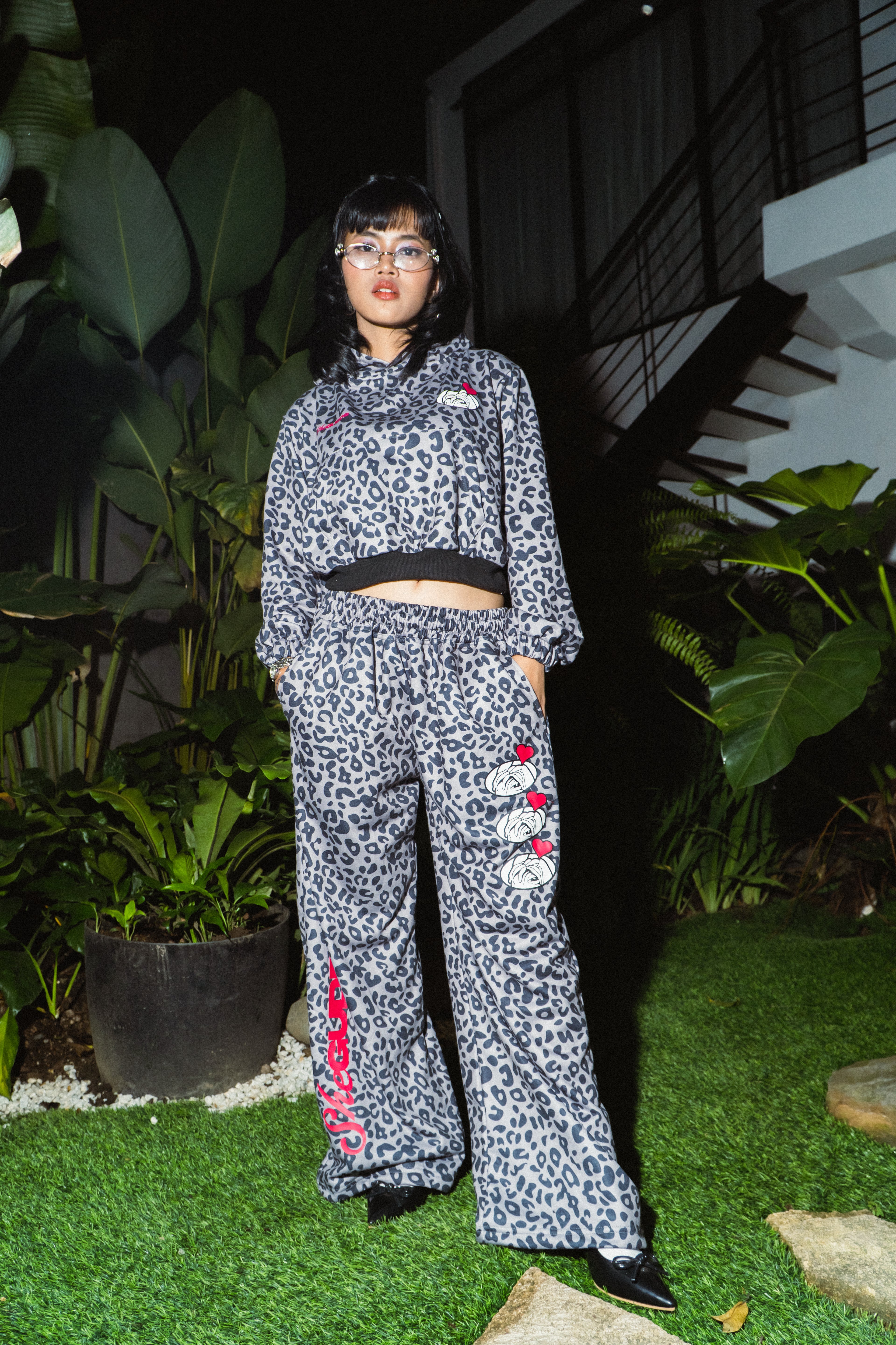 SheGUDDS - “BLACK PANTHER” COUTURE BAGGY PANTS