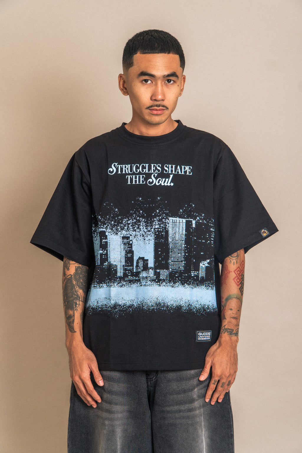 “BUILT BY STRUGGLES V2” GRAPHIC TEE