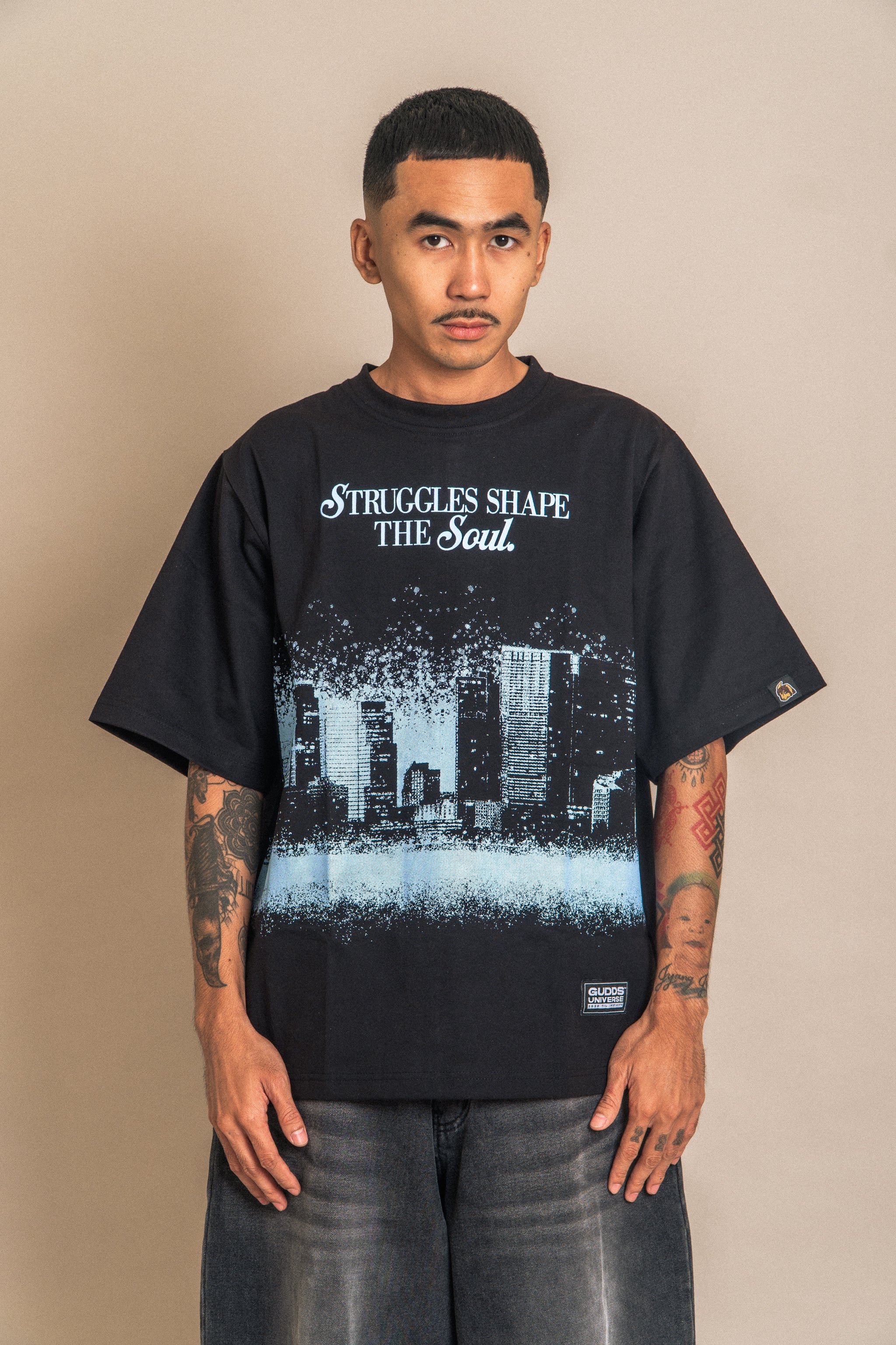 “BUILT BY STRUGGLES V2” GRAPHIC TEE