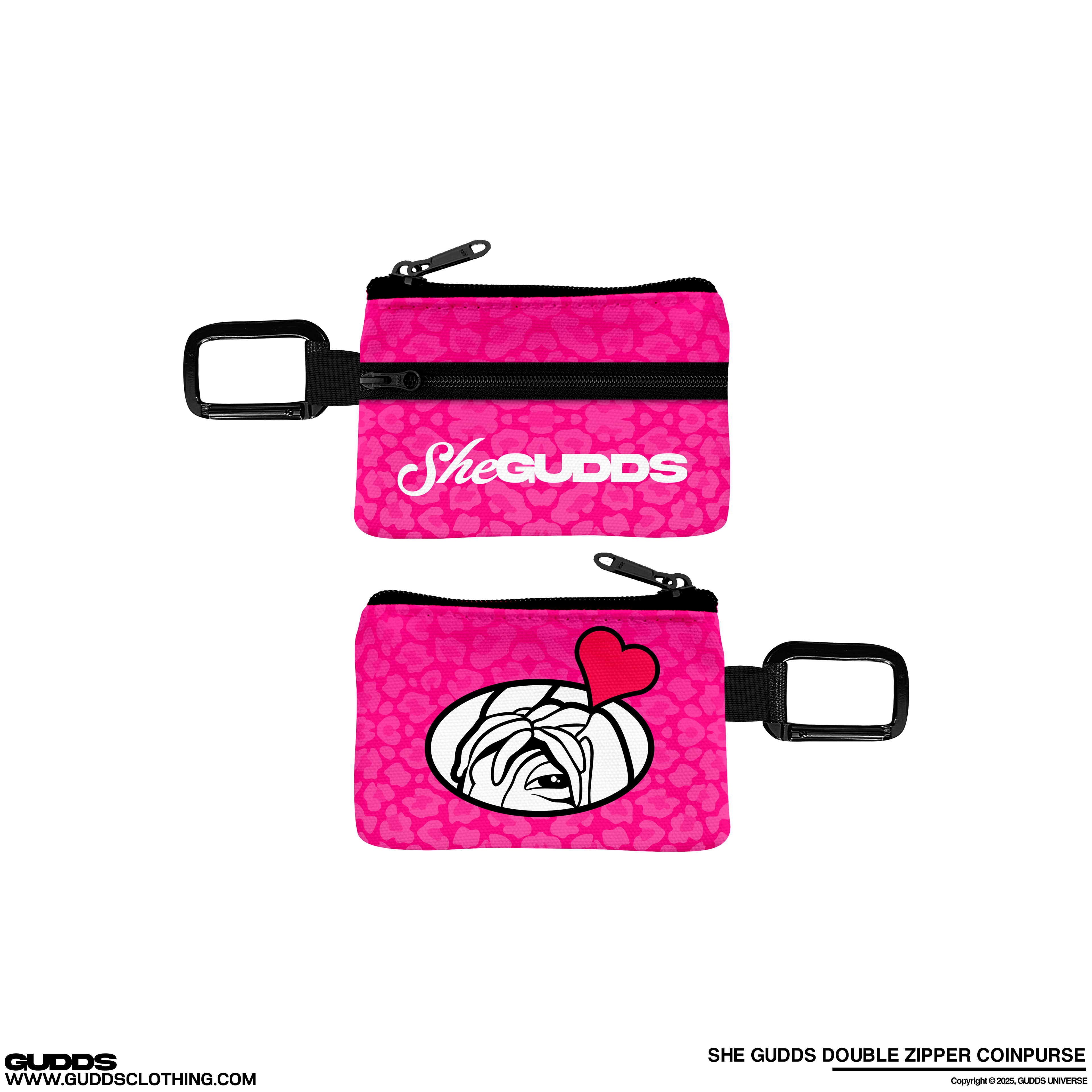 “DOUBLE ZIPPER” COINPURSE