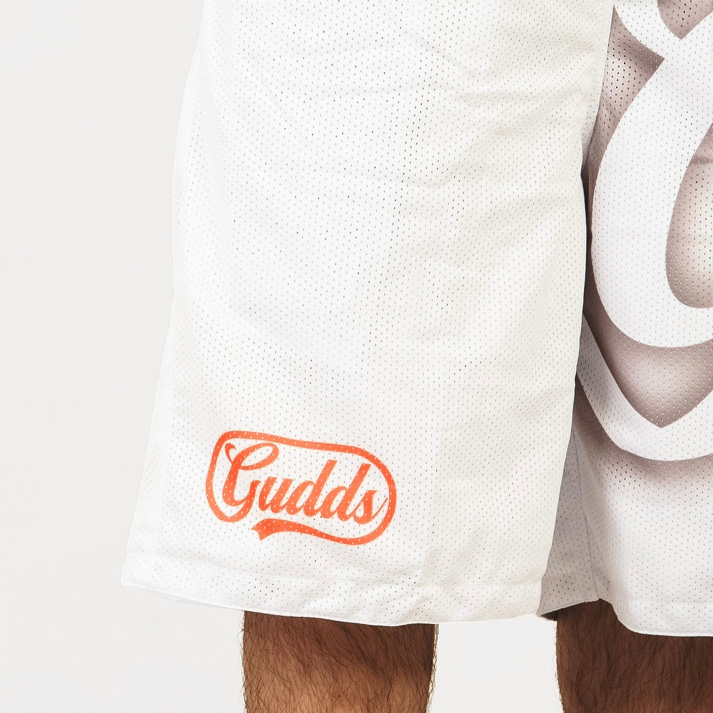 "SCRIPT CAPSULE" MESH SHORTS