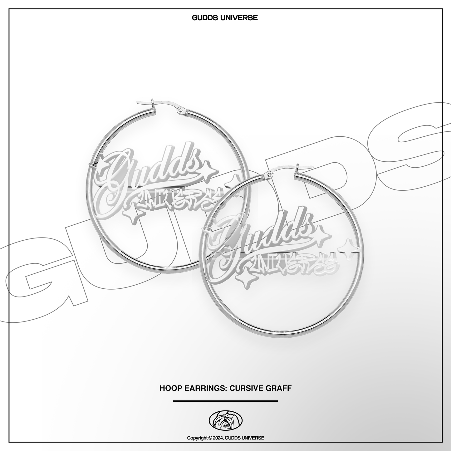GUDDS - “HOOP” EARRINGS (LIMITED PIECES)