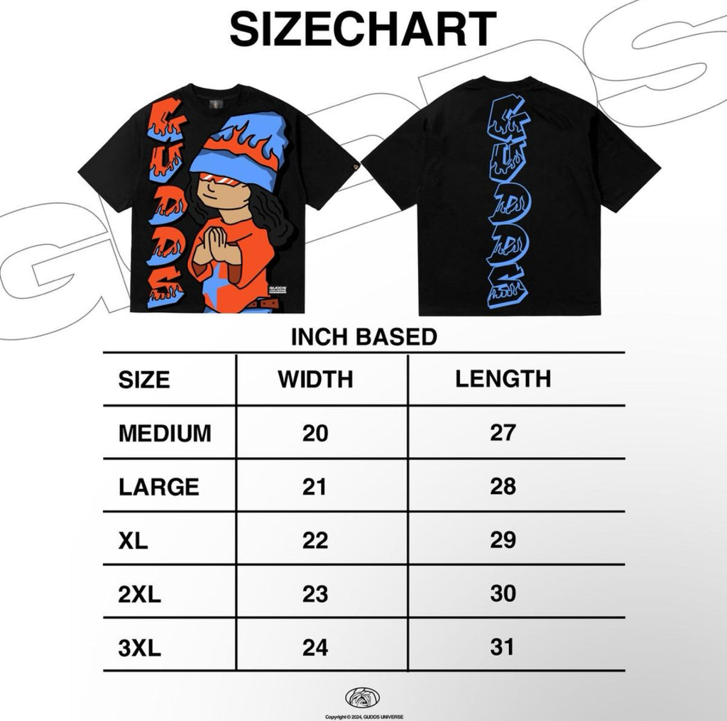 “Y2K SERIES" BIG PRAY GRAPHIC TEE