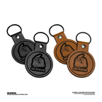 “LEATHER” KEYHOLDER